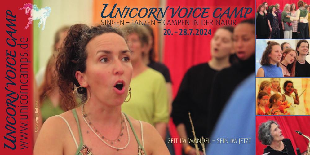 Unicorn Voice Camp Startseite